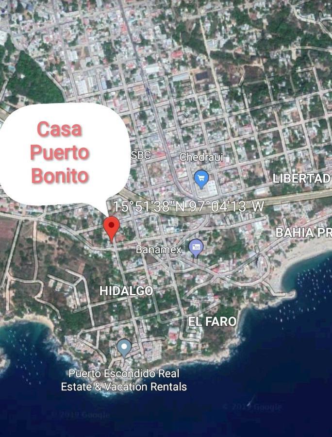 Hotel Casa Puerto Bonito & Private Coworking Puerto Escondido  Zewnętrze zdjęcie